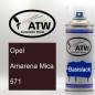 Preview: Opel, Amarena Mica, 571: 400ml Sprühdose, von ATW Autoteile West.